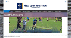 Desktop Screenshot of newlynn.seascouts.org.nz