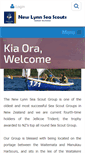 Mobile Screenshot of newlynn.seascouts.org.nz