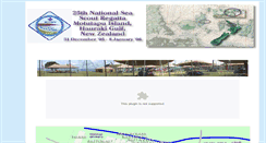 Desktop Screenshot of 25nationalregatta.seascouts.org.nz